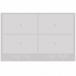 Индукционная варочная панель Kuppersbusch KI 8800.0 GR фото, картинка