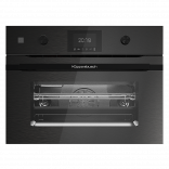 Компактный духовой шкаф с микроволнами Kuppersbusch CBM 6350.0 GPH 6 Black Steel фото, картинка