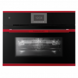 Компактный духовой шкаф с микроволнами Kuppersbusch CBM 6550.0 S8 Hot Chili фото, картинка