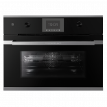 Компактный духовой шкаф с микроволнами Kuppersbusch CBM 6350.0 S3 Silver Chrome фото, картинка